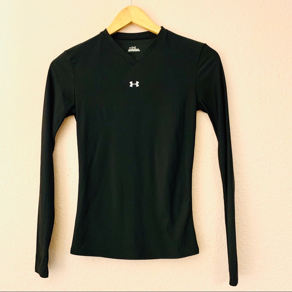 Under Armour Boy’s Black Compression Long Sleeve